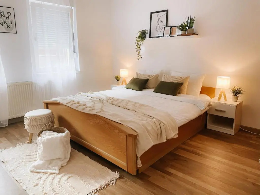 Cozy 2-Bedroom Boho-Themed Home