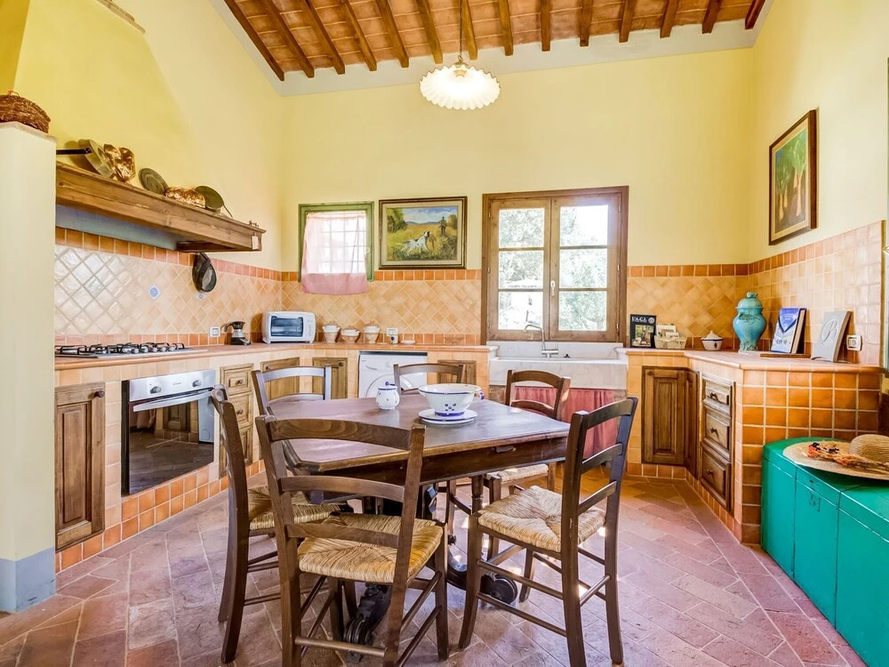 Cozy Holiday Home in Tuscany Italy with Farm view