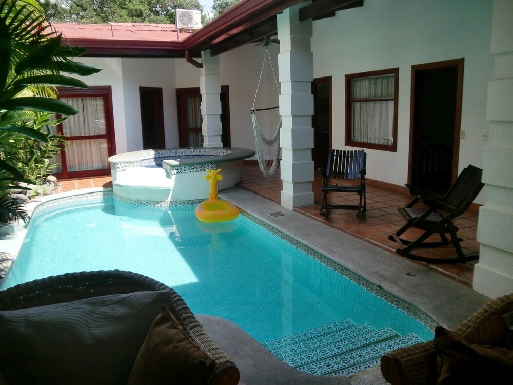 Vacation beach house with swimming pool in Punta Leona Resort, Costa Rica