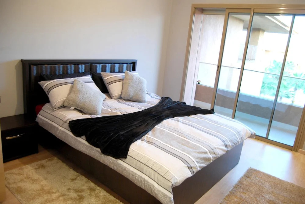 Apartment With 2 Bedrooms in Marrakech, Ménara, With Shared Pool, Enclosed Garden and Wifi