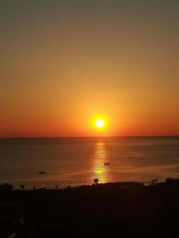 tramonto blu