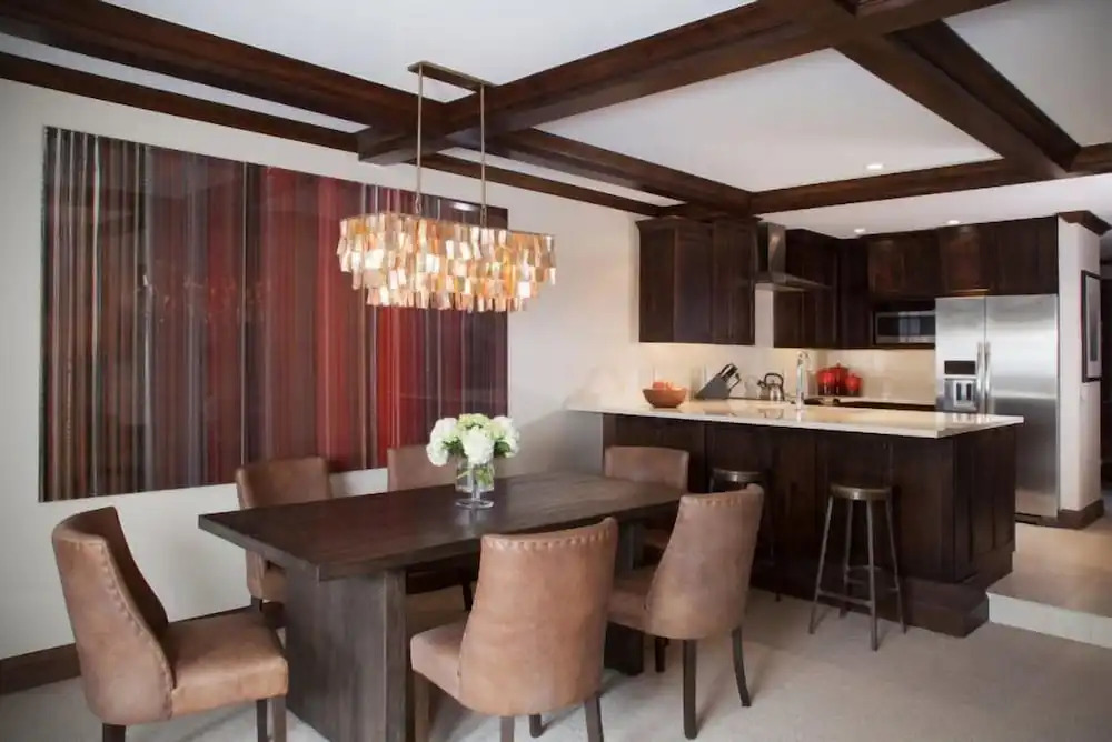 Luxury 3 Bedroom Downtown Aspen Vacation Rental With Amenities Including Heated Pool, Hot Tubs, Game Room And Spa