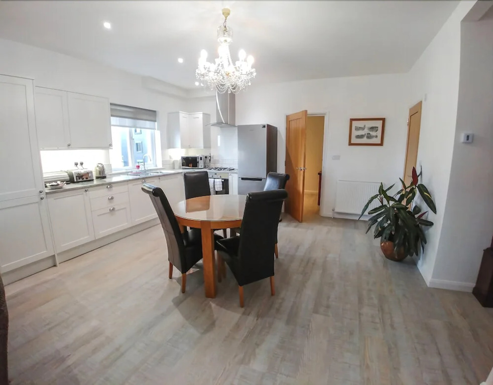 Meadow View Apartments are 2 and 3 bedroomed with private parking