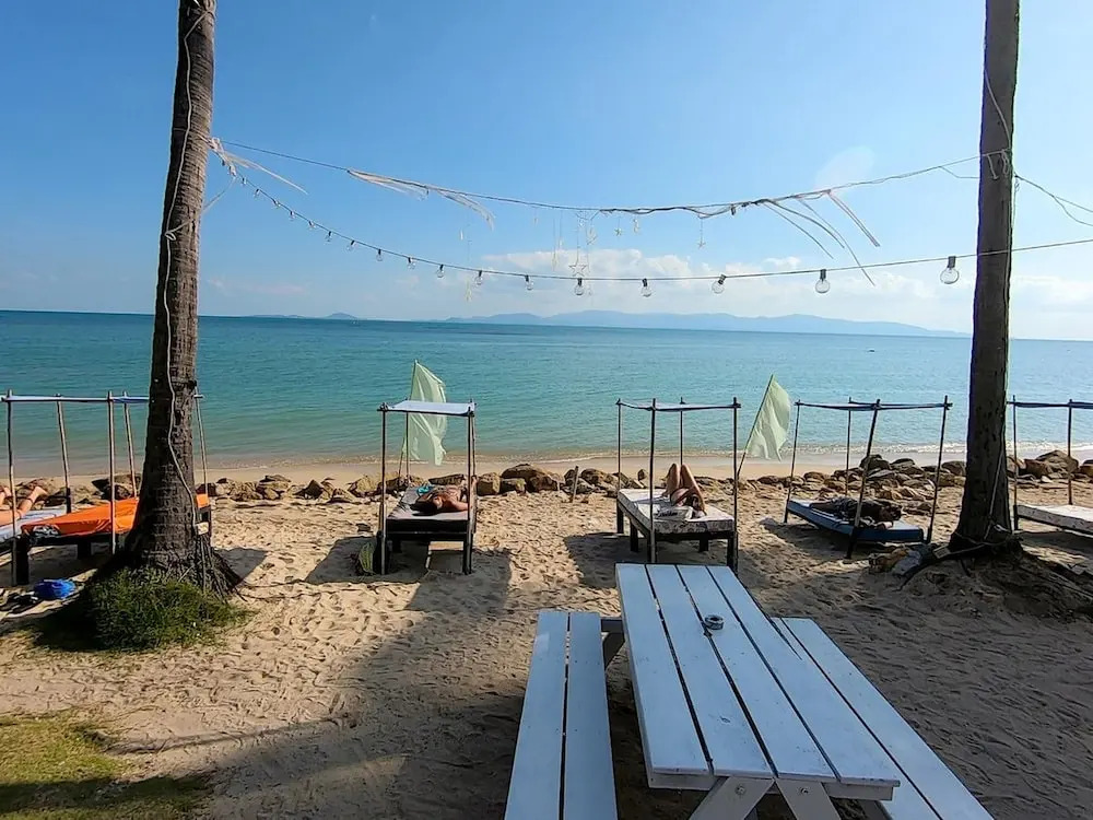 Asia Blue - Beach Hostel Hacienda - Single bed in 10-bed Dormitory Room