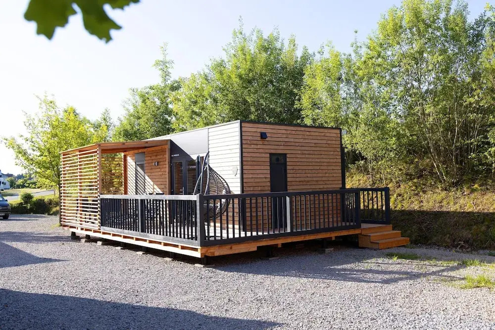 Mobilehome auf dem Vital Camp Bayerbach