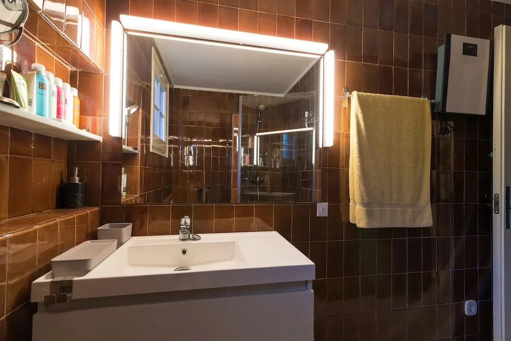 Bohemian villa con piscina privada en Playa Tamariu
