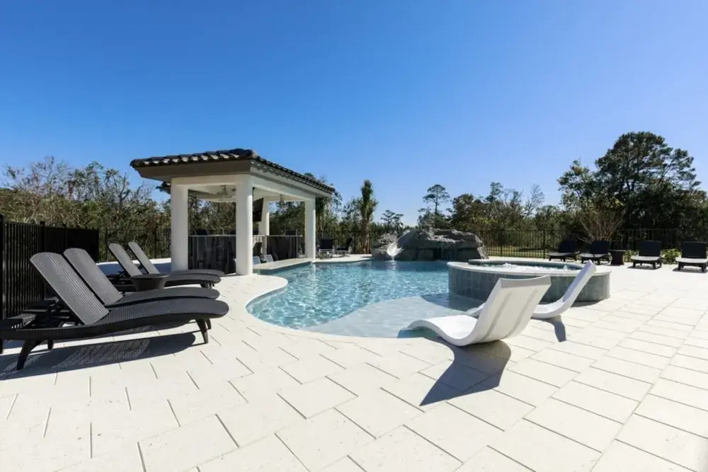Beautiful Mansion With Private Pool, Close to Disney, Orlando Mansion 1578