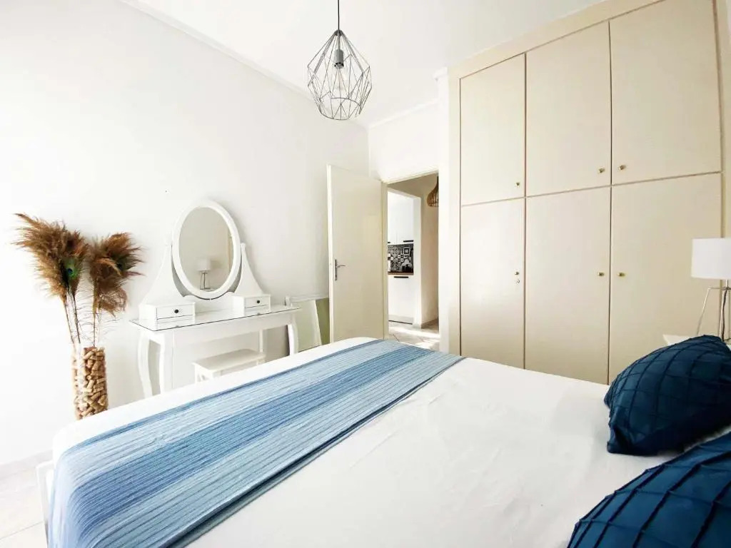 Cozy Apartment in Skala Fourkas,2 BR, 100m/Beach