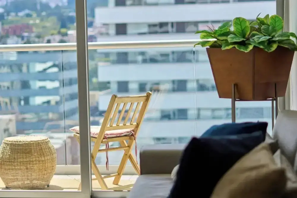 Beautiful Apt-balcony in La Carolina 70 Qled TV