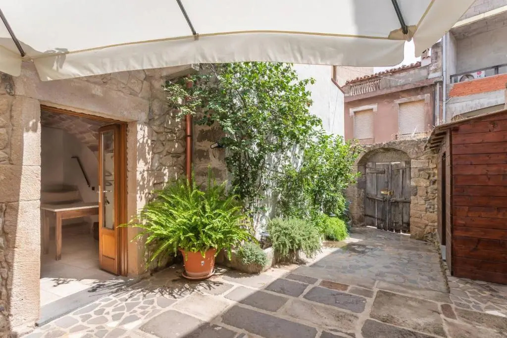 The Private Courtyard in Sardinia