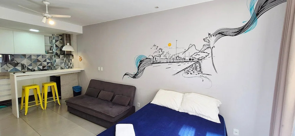 Studio Copacabana a 100 metros da Praia
