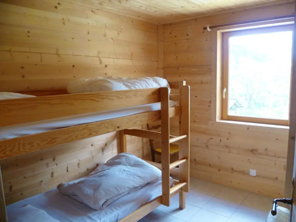 Appartement de 3 chambres avec jardin amenage et wifi a Notre Dame de Bellecombe a 1 km des pistes