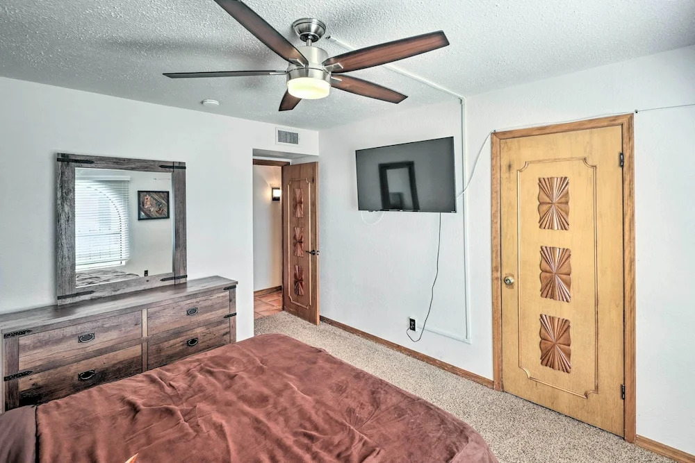 Patio & Panoramic Views: Hillside Lake Havasu Home
