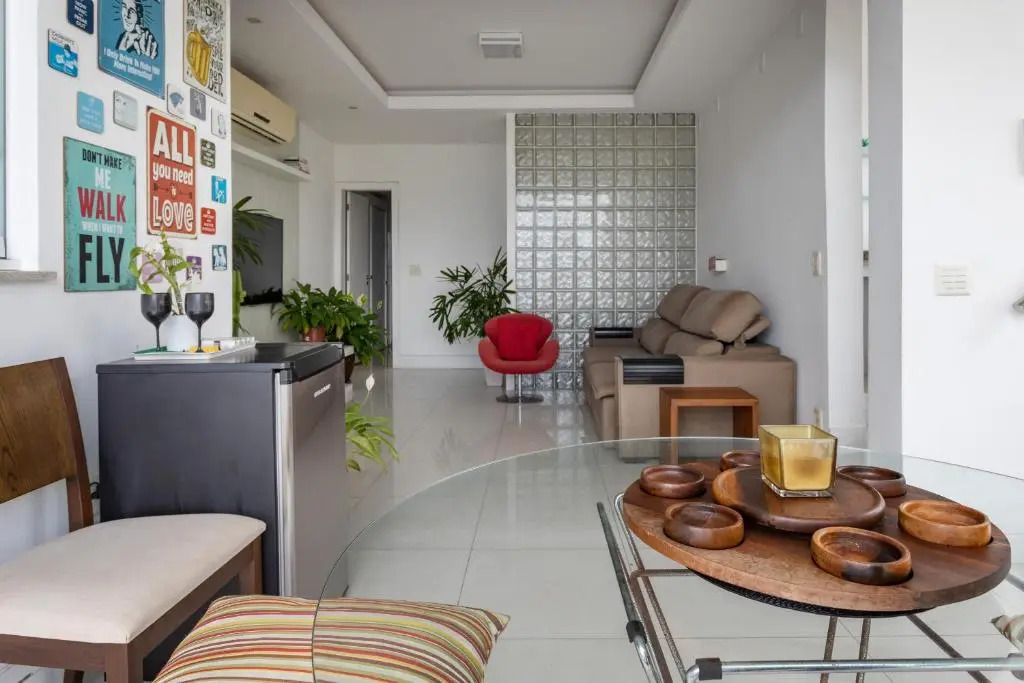 Pineapples LC2207 - Apartamento 3 quartos na Barra da Tijuca, com piscina no terraço e vista para o mar