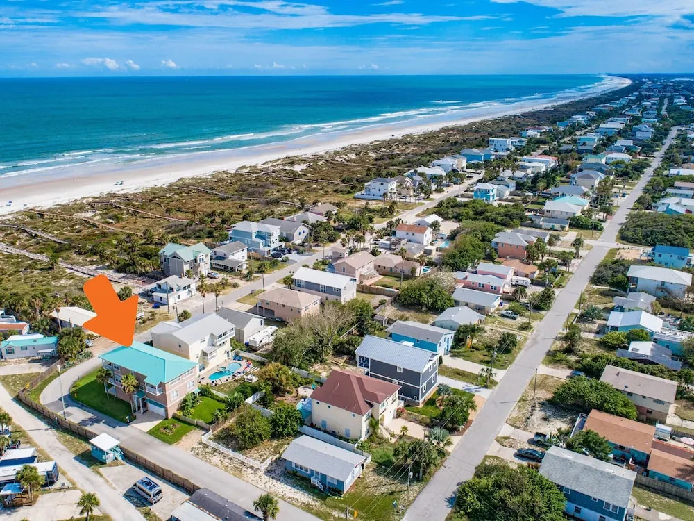 Sanctuary At The Beach W/ Ocean-view Balconies 5 Bedroom Home