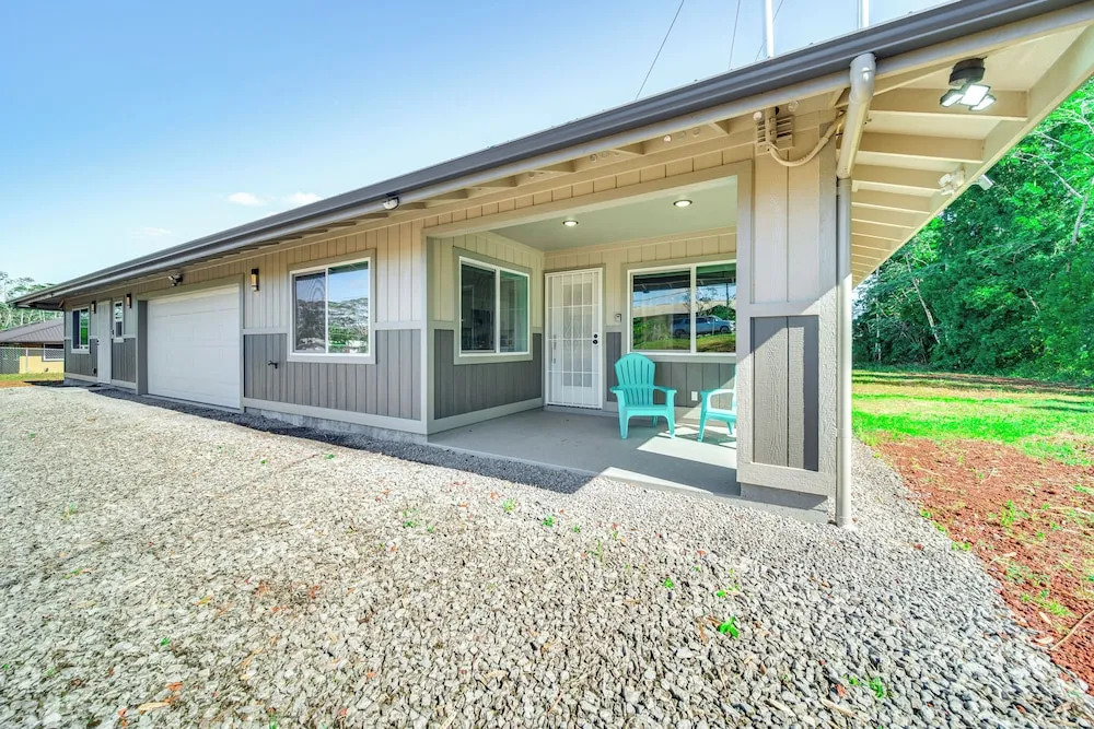Close to Hiking & Beaches: Modern Keaau Home