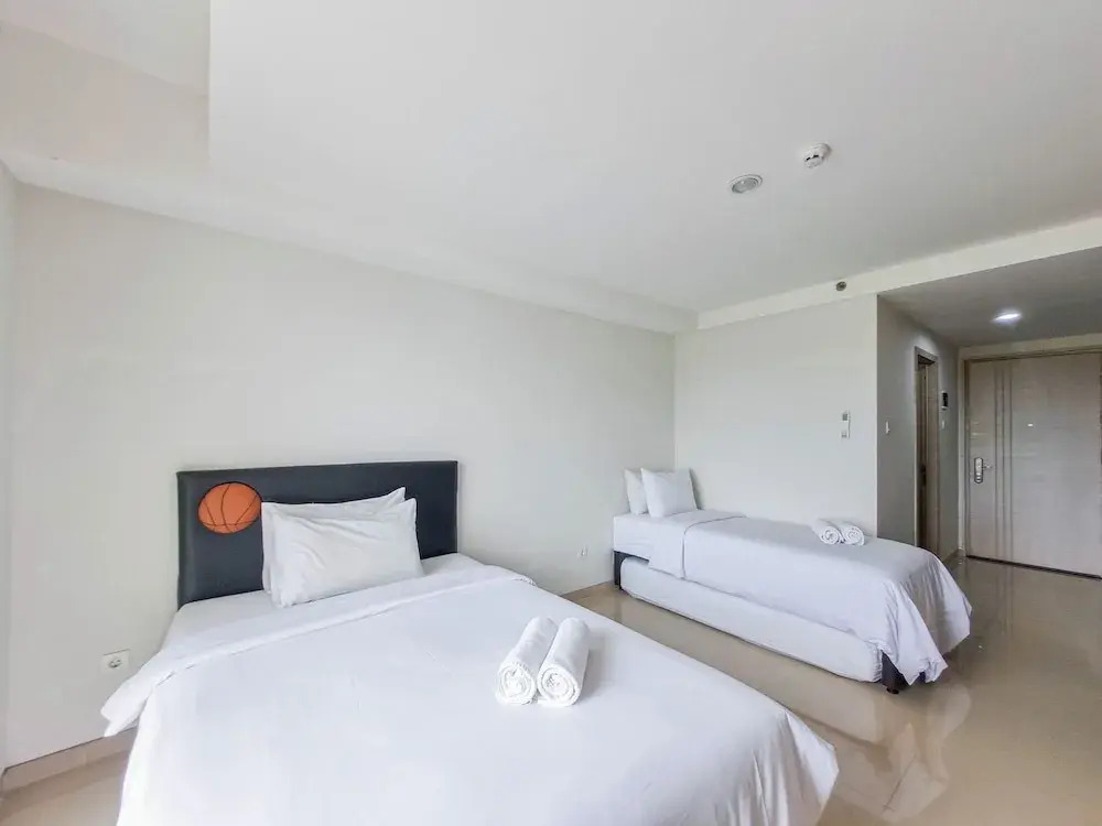 Mountain View Studio for 6 Pax at Mataram City Apartment
