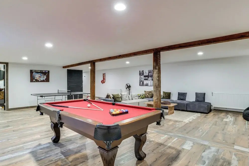 Game Room & Hot Tub! Cresco Family Home