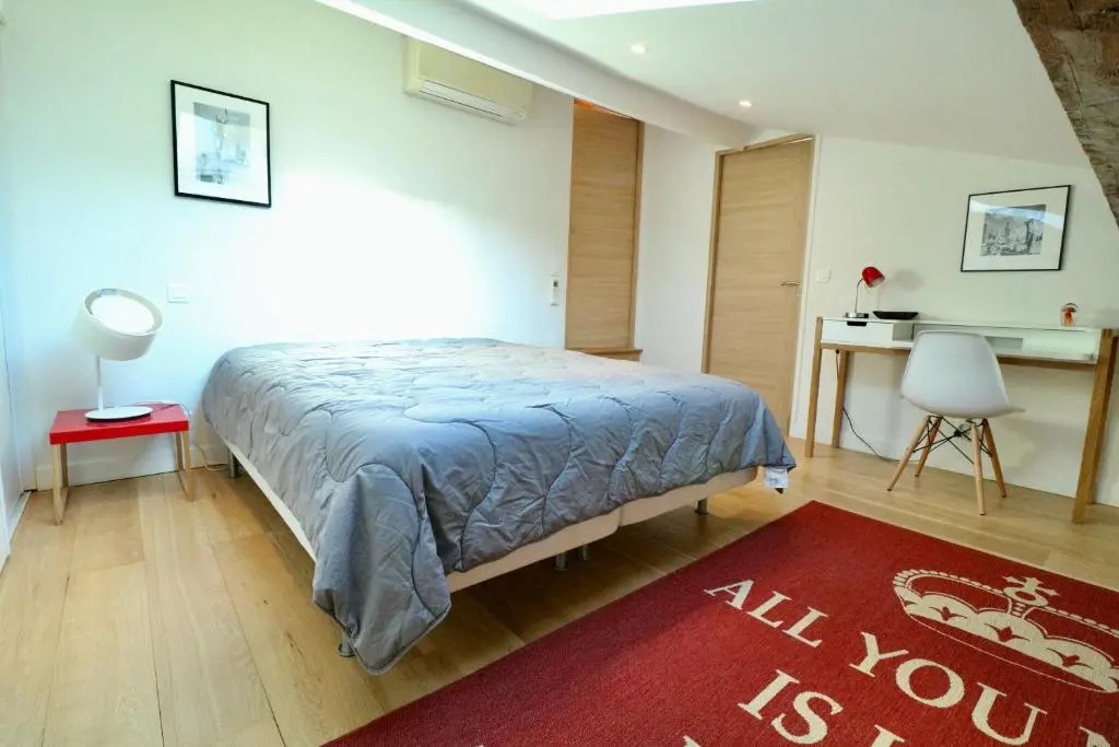 Rooftop terrasse 1 bedroom in rue d'Antibes, 5 min from the Croisette 214