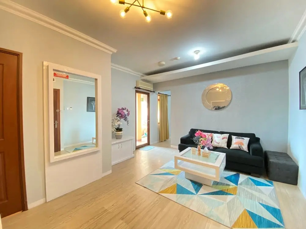 Cozy Furnished 3Br At Grand Setiabudi Apartment