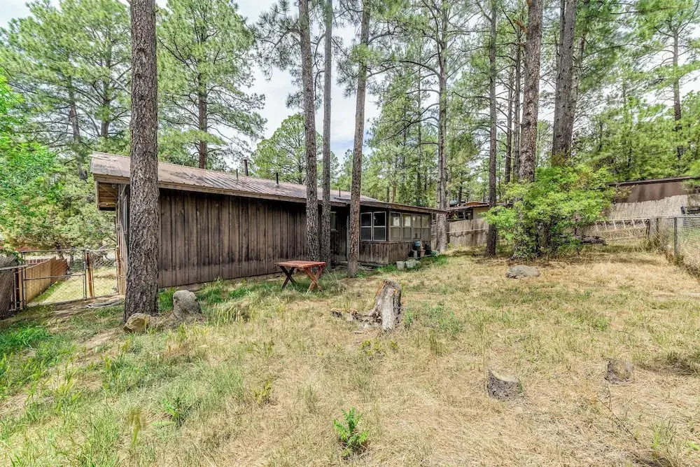 Serene Ruidoso Cabin w/ Fenced Yard Near Downtown!