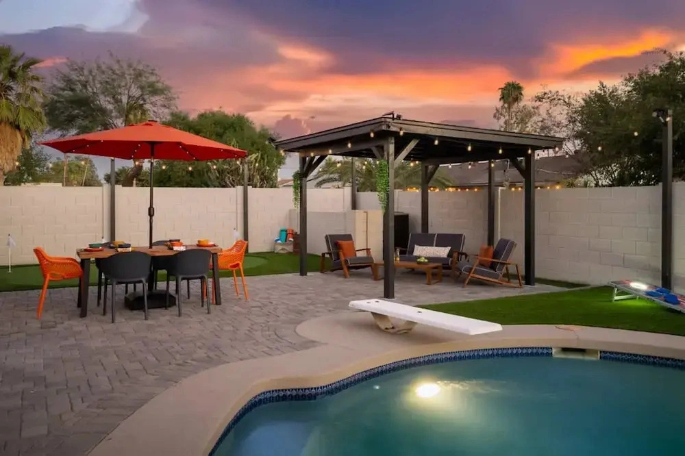 Chic Home With Backyard Oasis Pool Game Room