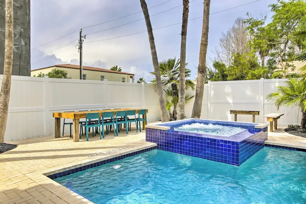 Beach Home w/ Pool & Hot Tub < 1 Block to Beach!