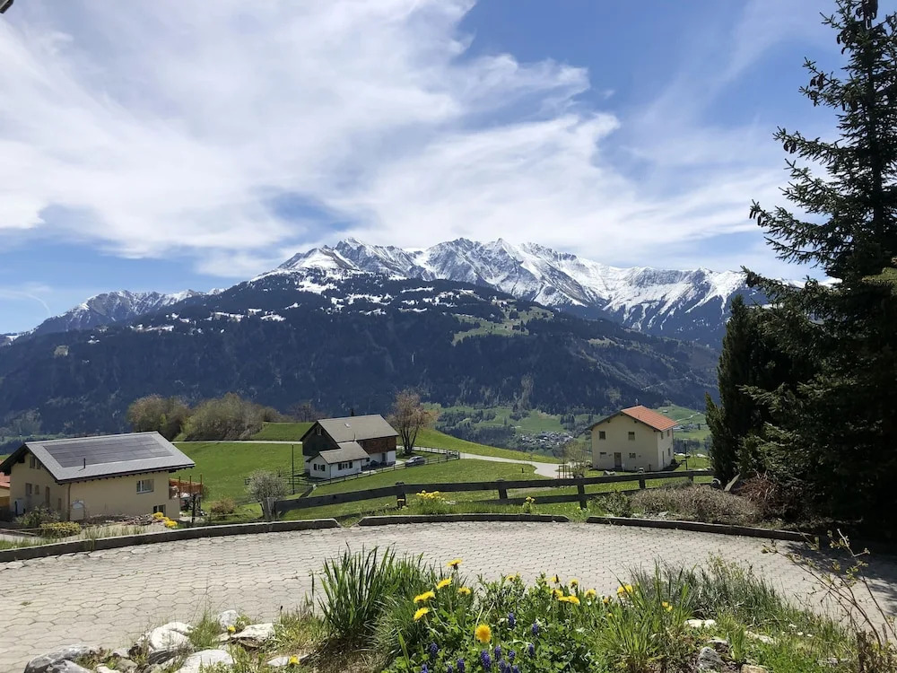 Renovated 3 Rooms Apartment in Ruschein Near Laax