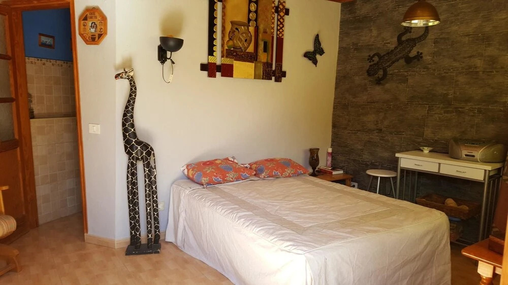 Studio in San Bartolomé de Tirajana, With Wonderful sea View, Pool Acc
