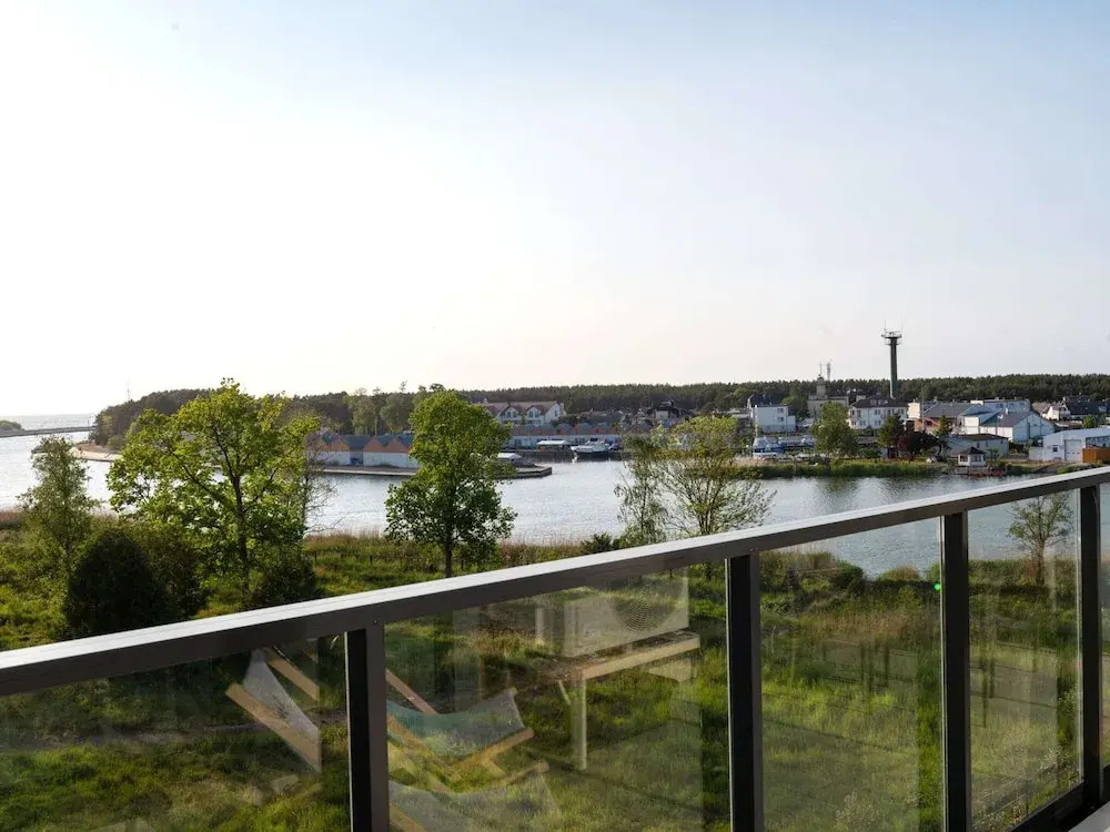 Apartment overlooking the river, sauna, Dziwnów