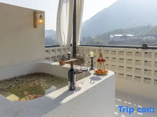 Anji Yuchuan Stream Tracing Swimming Pool Mountain View Villa
