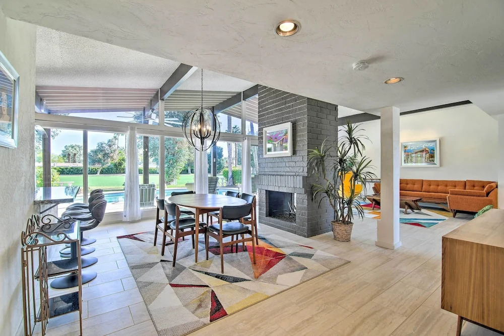 Palm Springs Oasis w/ Pool & Golf Course Views!