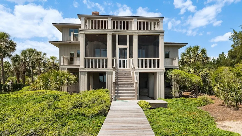 Inviting Vacation Home Directly On Beach 7 Bedroom Home by Peace Vacations