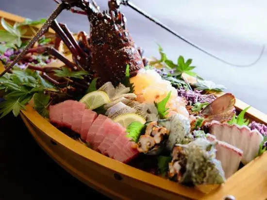 Japanese Hot Spring Hotel Local Fish Vegetable  Tsukisaki