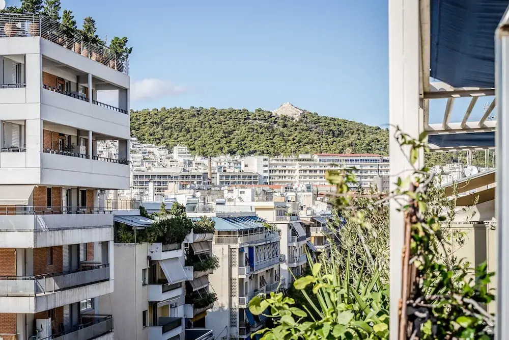 3 bedroom apartment with big balconies in Pagrati