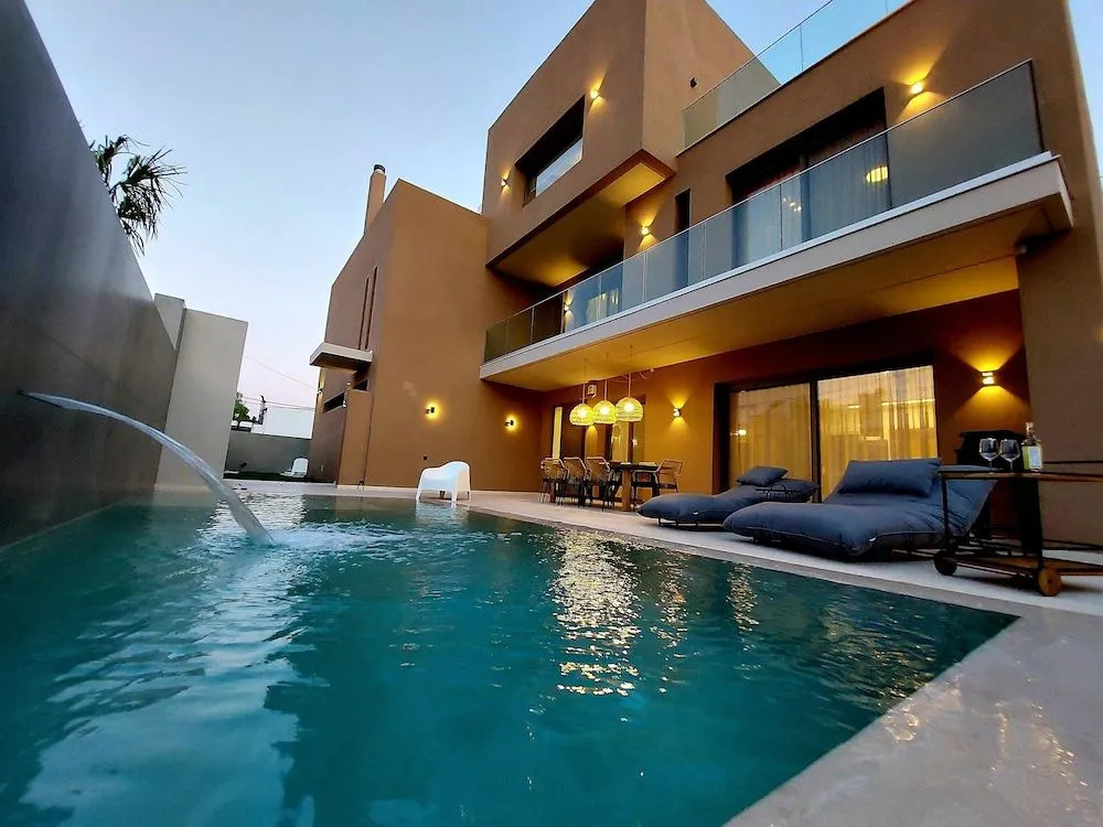 Salina SPA Villas - with PRIVATE HEATED ECO-POOL, SAUNA & JACCUZI HOT TUB