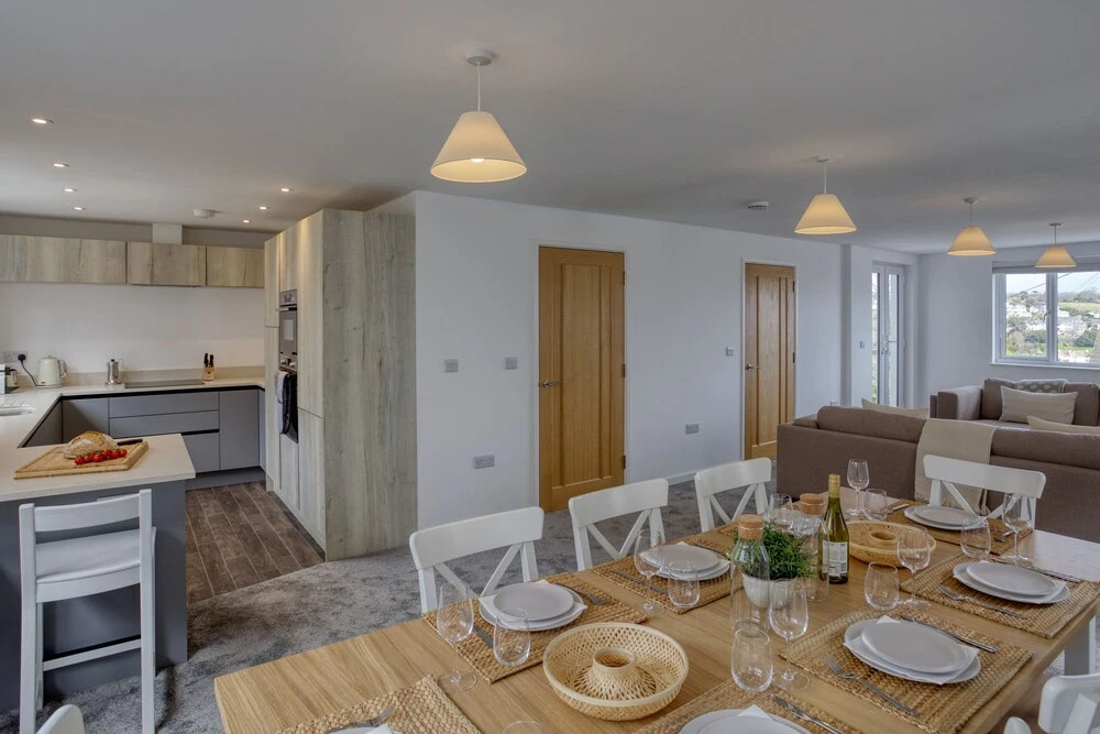 Fantastic sea Views in Falmouth, new 4BD Townhouse