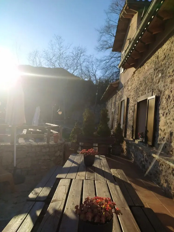 Appealing holiday home in Ogassa with patio