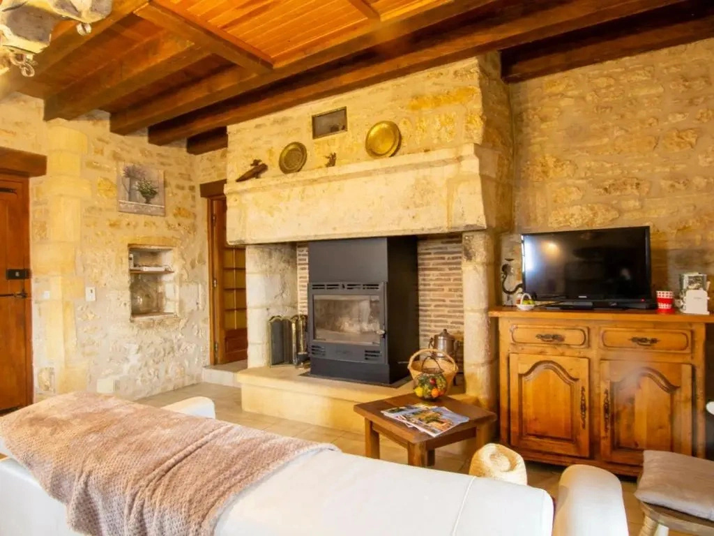 Maison périgourdine avec piscine et animaux acceptés à Daglan - FR-1-616-75