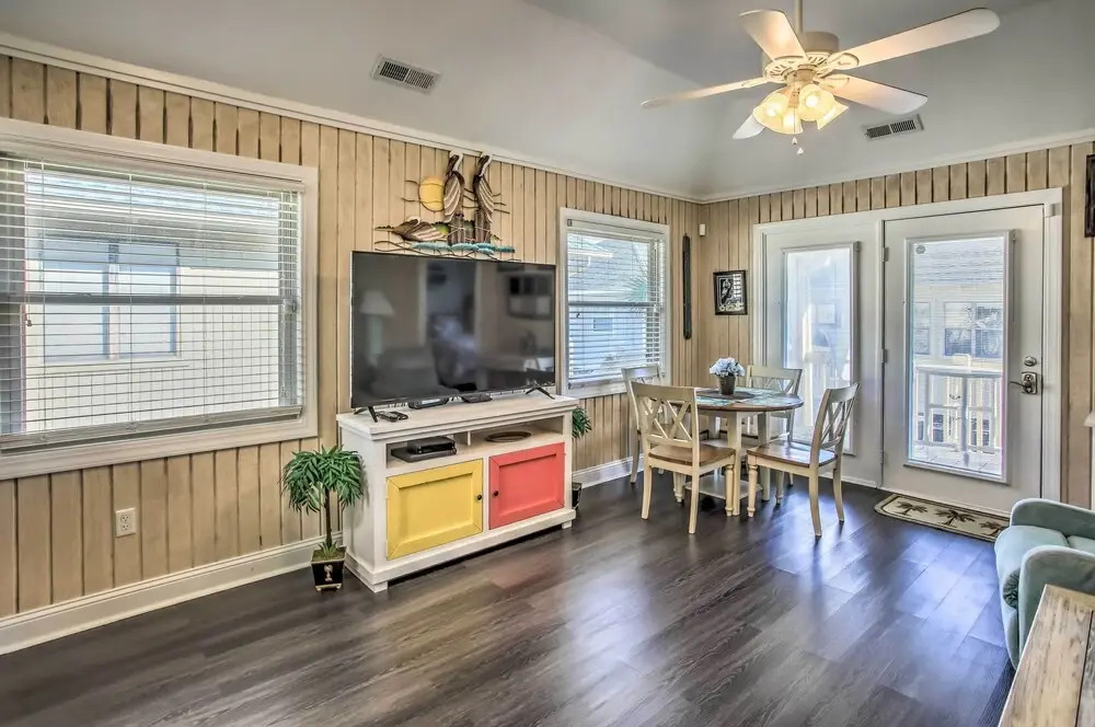 Walk to Apache Pier: Coastal Condo w/ Pool Access