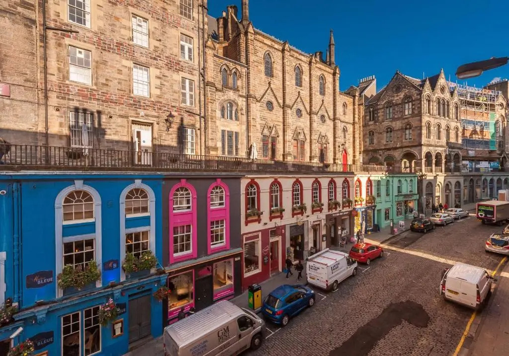 West Bow just off Royal Mile