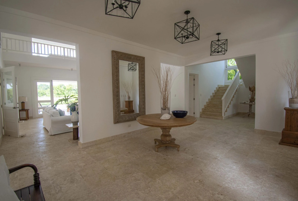 Golf-front Villa With Large Spaces Staff and Pool Situated in Luxury Beach Resort