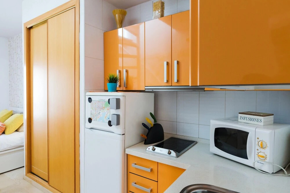 Studio in Málaga, With Wonderful City View, Furnished Terrace and Wifi
