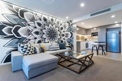 Inner city 1 bedroom Apartment with Rooftop pool and Parking - Serain Residences