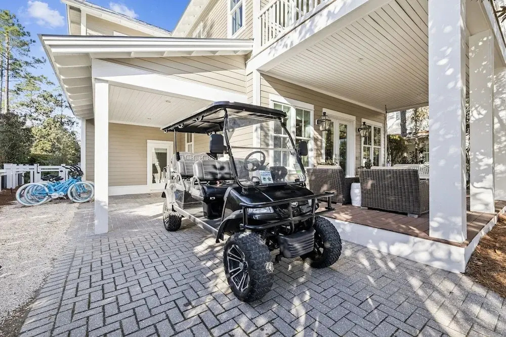 'mirasol House' Pool + Golf Cart Watercolor, Fl 4br/4ba/bonus Bunk -- Sleeps 12 4 Bedroom Home by RedAwning