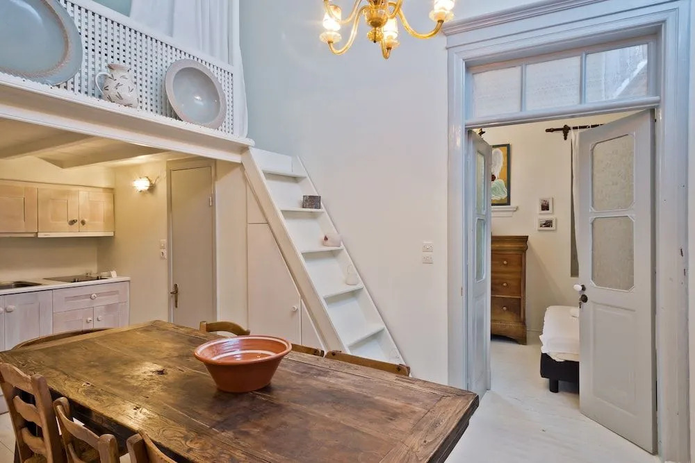 White Traditional House