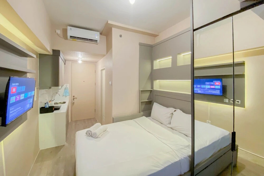 Simply and Good Deal Studio Tokyo Riverside PIK 2 Apartment By Travelio