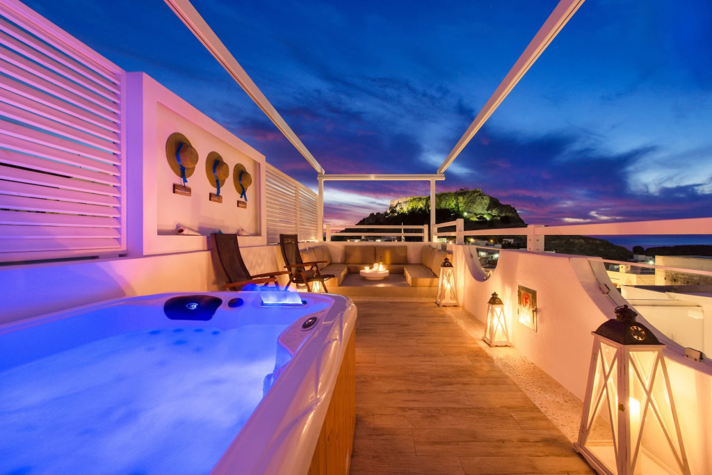 Lindos Allure Villa with Jacuzzi and Acropolis view!!!