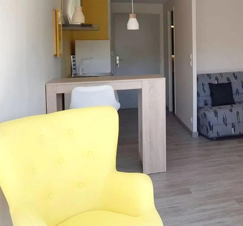 Studio in Saint-cyprien, With Wonderful sea View, Pool Access and Furnished Terrace - 500 m From the Beach