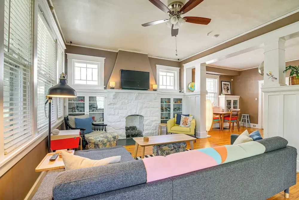1 Mi to Overton Park: Extended Stay in Memphis!